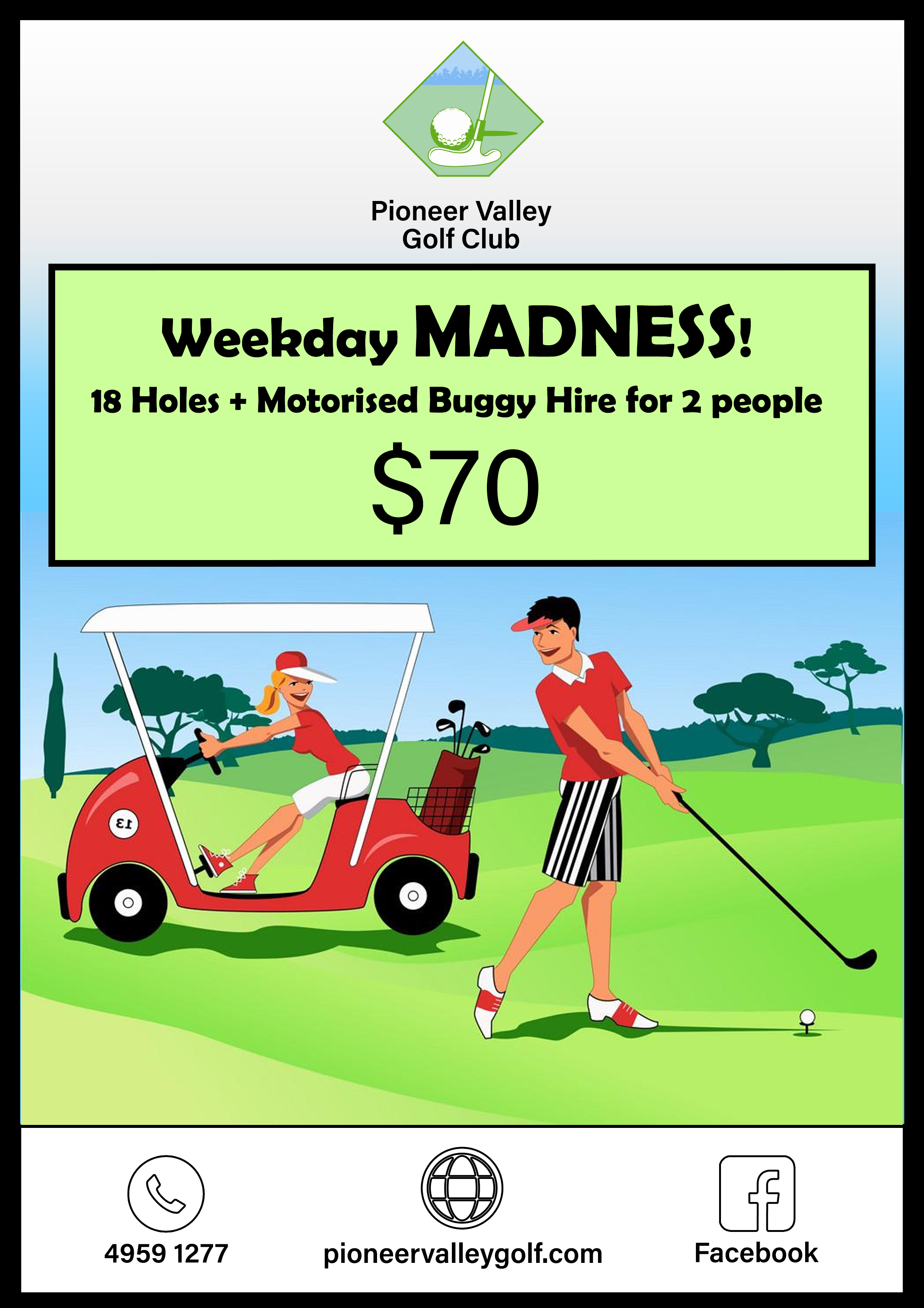 Pioneer Valley Golf Club - Great Value Deals